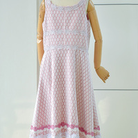 Aerith Final Fantasy Dress Cosplay Costume - Thumbnail 5