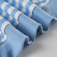 ROUND NECK STRIPED OVERSIZED SWEATSHIRT  - Thumbnail 6