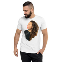 Alisa Portrait Unisex T-Shirt - Thumbnail 3