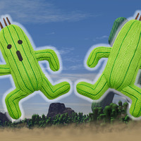 Final Fantasy Cactuar Plush - Thumbnail 1