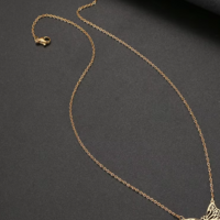 butterfly pendant necklace - Thumbnail 1