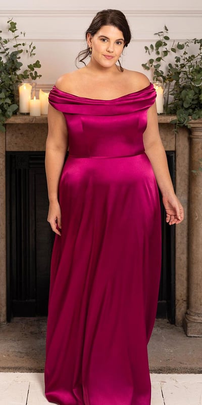 Red Mother Of The Bride/Groom Dresses Simple Evening Gowns Wedding Guest Dress 