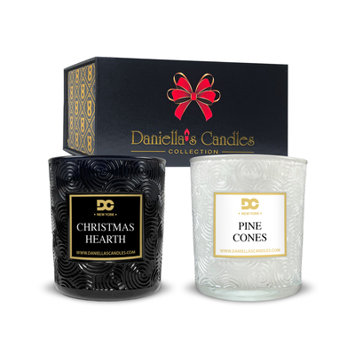 Daniella's candles holiday candle gift set