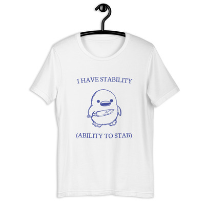 I have stability t-shirt Unisex