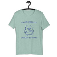 I have stability t-shirt Unisex - Thumbnail 15