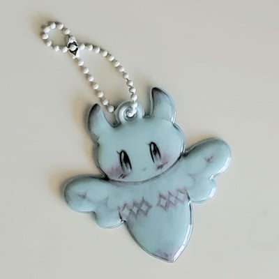 Sea angel puffy keychain