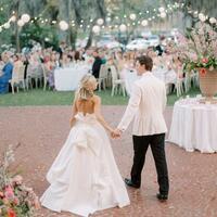 Simple Beach Ball Gown Wedding Dress Bridal Gowns - Thumbnail 3