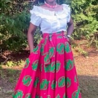 Ruffled Button Down Shirt (M) - Thumbnail 3