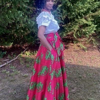 Ruffled Button Down Shirt (M) - Thumbnail 4