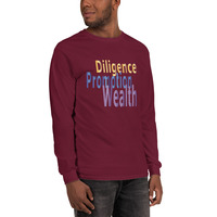 "Diligence" Unisex Long Sleeve Shirt - Thumbnail 18
