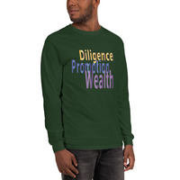 "Diligence" Unisex Long Sleeve Shirt - Thumbnail 23