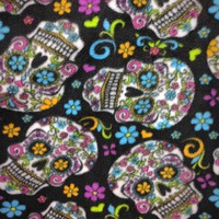 Dia De Los Muertos (Black)  - Fleece - Thumbnail 3