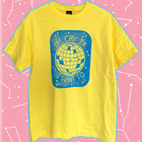 I'll Cry if I Want To | Hand-Printed Tee-Shirt