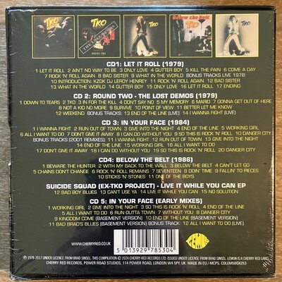 Tko - total knock out: the complete tko (brand new import 5 cd box set from cherry red)