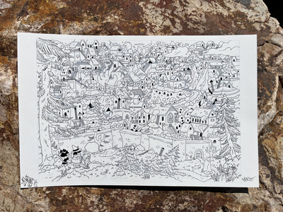 The Wizerd Original Art - Thent