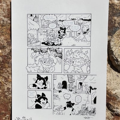 The wizerd original art - you look great