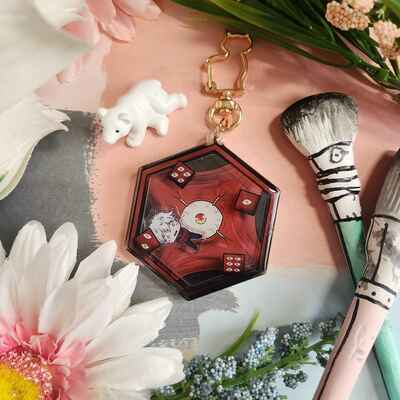 Trapped gojo shaker charm