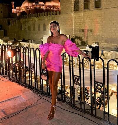 Modern Off the Shoulder Pink Satin Short Mini Prom Dress Dubai Arabic Women Birthday Gowns 