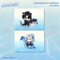 [Genshin Impact] Seafarers - Neuvillette and Wriothesley - Thumbnail 1