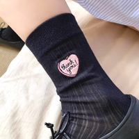 *Free Shipping*"THANK YOU" HEART SOCKS - Thumbnail 2