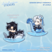 [Genshin Impact] Seafarers - Neuvillette and Wriothesley - Thumbnail 3