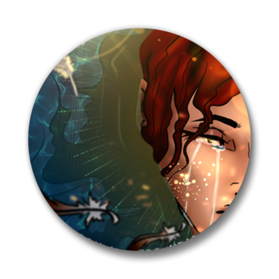 Icarus pinback buttons