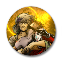Mother Persephone Pinback Buttons