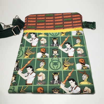 Variants of mischief crossbody bag
