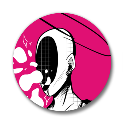 Paint demon pinback buttons