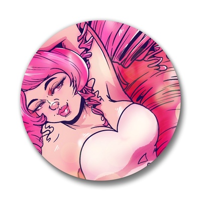 Rose Quartz Pinback Buttons