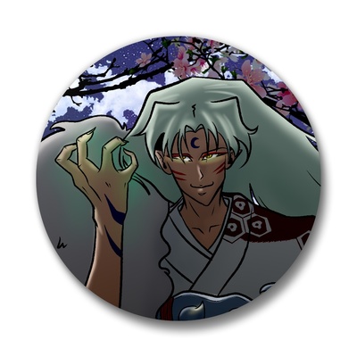Sesshomuru pinback buttons