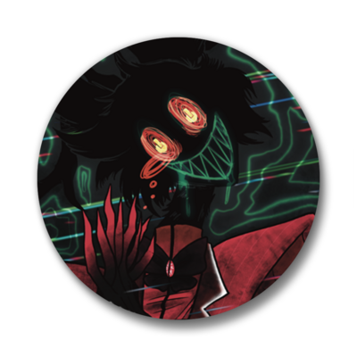 Shadow alastor pinback buttons