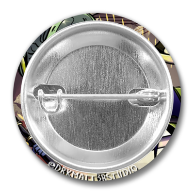 Tisiphone the fury pinback buttons