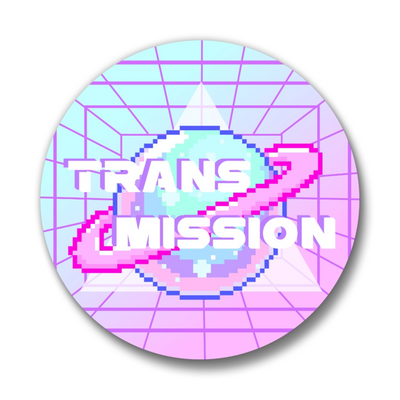 Transmission pinback buttons
