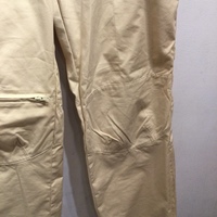 W.&L.T. cream zip details pants for ladies 00SS - Thumbnail 6
