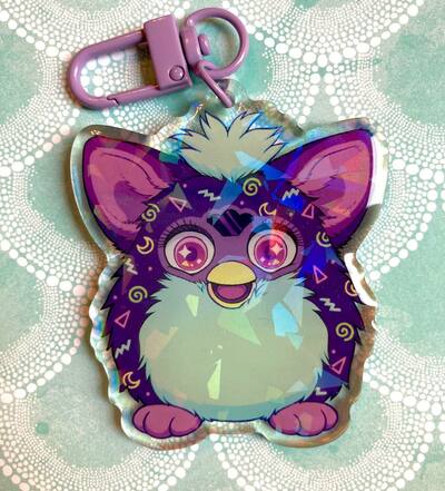 Furby Keychain