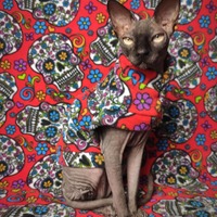 Dia De Los Muertos (Red)  - Fleece - Thumbnail 1