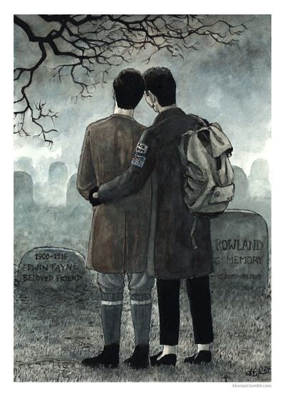 Dead Boy Detectives A4 Artprint: "Graves"