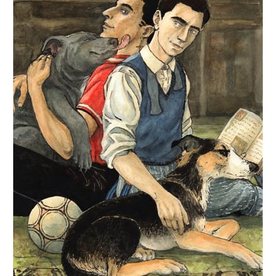 Dead boy detectives a4 artprint: "dogs for dbd" - Thumbnail 5