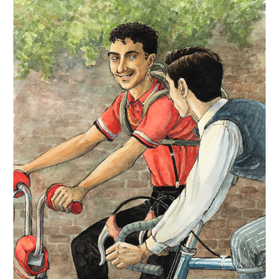 Dead boy detectives a4 artprint: "cycling" - Thumbnail 4