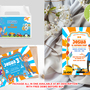 Editable Blippi Birthday Invitation Instant Download, Blippi ANY AGE Invitation Canva Editable-3