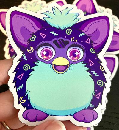 Arcade Furby Magnet
