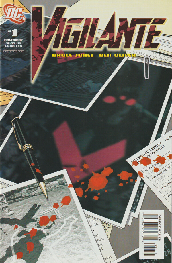 DC Comics Vigilante (2005) complete set 1-6 Bruce Jones Ben Oliver