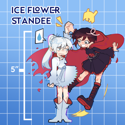 Ice Flower Standee