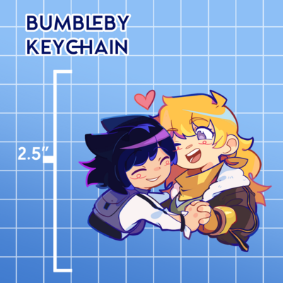 Bumbleby keychain