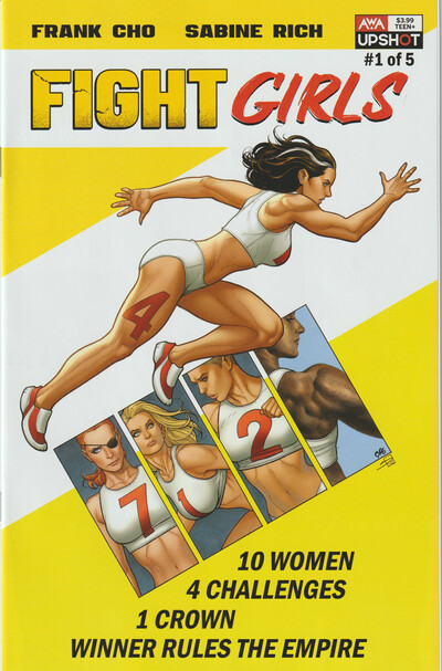 Awa upshot fight girls complete set 1-5 2021 frank cho sabine rich