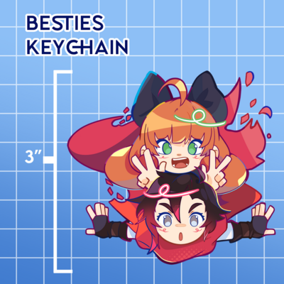 Besties Keychain