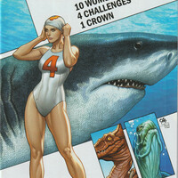 AWA Upshot Fight Girls complete set 1-5 2021 Frank Cho Sabine Rich - Thumbnail 2