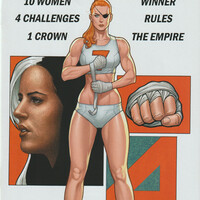 AWA Upshot Fight Girls complete set 1-5 2021 Frank Cho Sabine Rich - Thumbnail 3