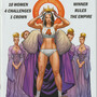 AWA Upshot Fight Girls complete set 1-5 2021 Frank Cho Sabine Rich-4